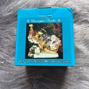 Christopher Radko mini Snowglobe